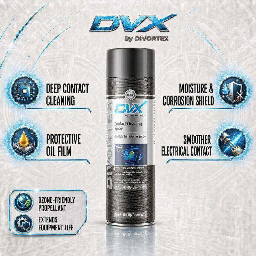 Contact Cleaning Spray (With Oil)