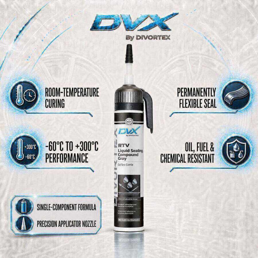 RTV Liquid Sealing Compound (Gray)